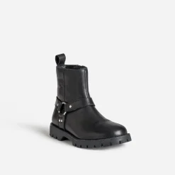 Boots motard cuir^Buggy Online