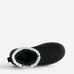 Boots cuir velours fourré semelle plateforme^Eram New