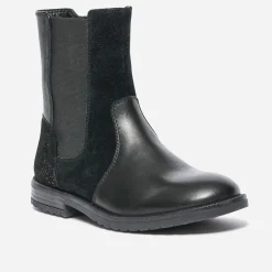 Boots en cuir et cuir velours^Eram Online