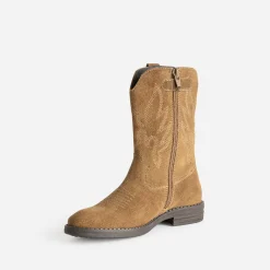 Boots western cuir velours^Buggy Sale