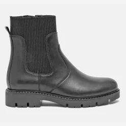 Boots-chaussette éco-conçu en cuir^Eram Sale
