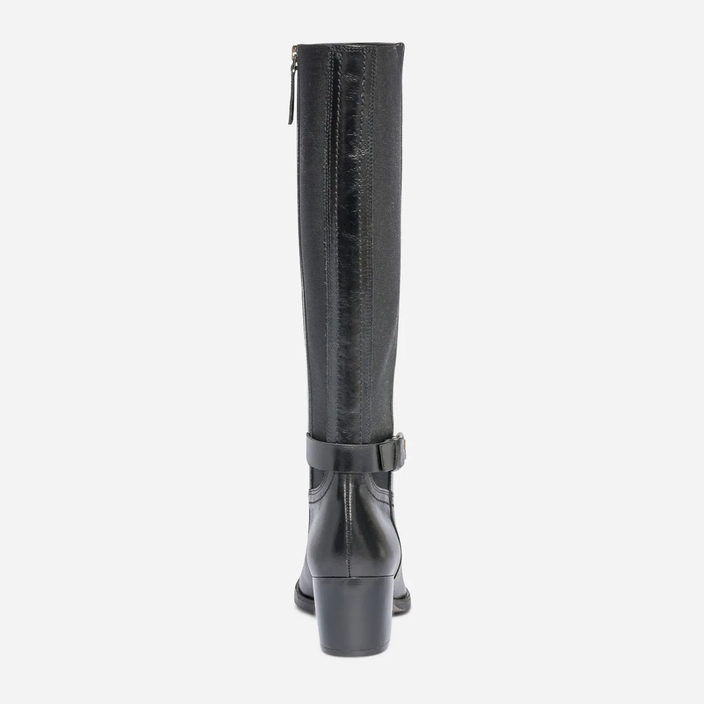 Botte à talon e en cuir pour mollet fin^Eram New