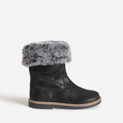 Botte e cuir velours tige fourrée^Buggy Discount