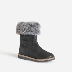 Botte e cuir velours tige fourrée^Buggy Discount