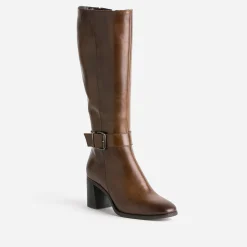 Botte en cuir à talon^Eram Sale
