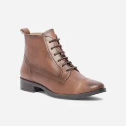 Bottine en cuir éco-conçu^Eram Flex Clearance