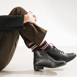Bottine e en cuir éco-conçu^Eram Flex