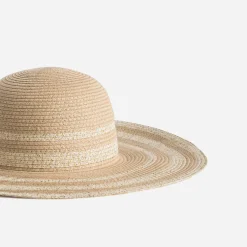 Capeline camel et fils dorés^Eram