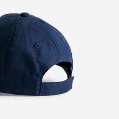 Casquette marine à visière ocre avec dino^Eram New