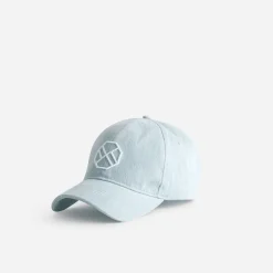 Casquette TEXTO baby blue en toile brodée^Eram Online