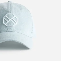 Casquette TEXTO baby blue en toile brodée^Eram Online
