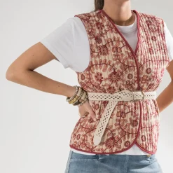 Ceinture écrue façon macramé^Texto Best