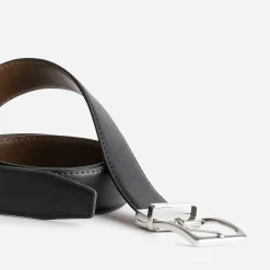 Ceinture homme réversible noire et cognac^Eram
