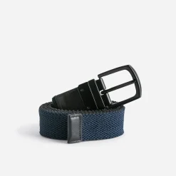 Ceinture réversible e et marine tressée^Eram New