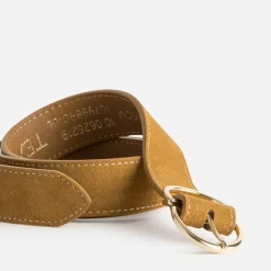 Ceinture cuir velours^Texto Discount