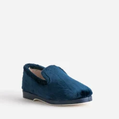 Charentaise bleue cocooning fourrée^Eram