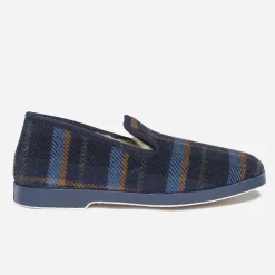 Charentaise fourrée à carreaux^Eram Discount