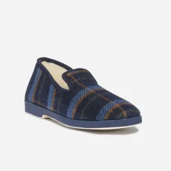 Charentaise fourrée à carreaux^Eram Discount
