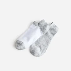 Chaussettes courtes hes et gris pailleté^Eram Sale