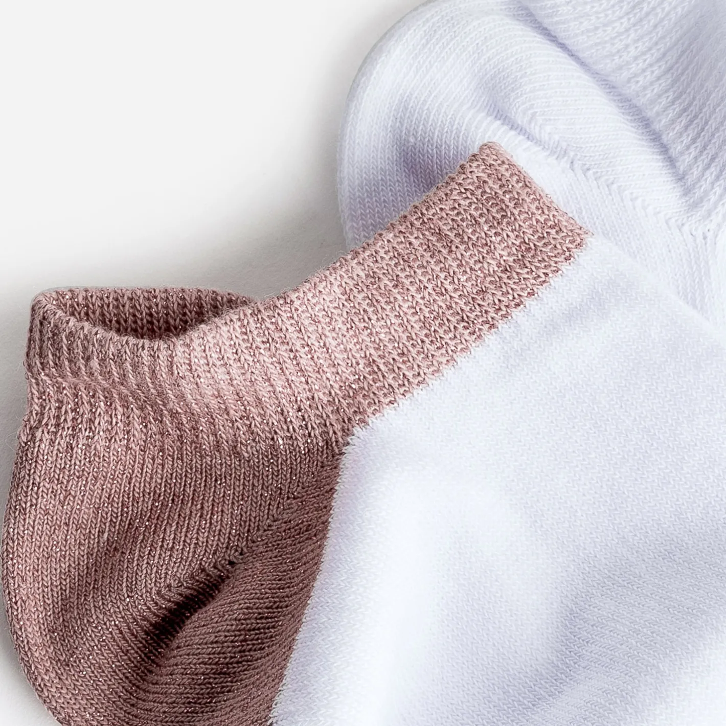 Chaussettes courtes blanches et vieux^Eram Best