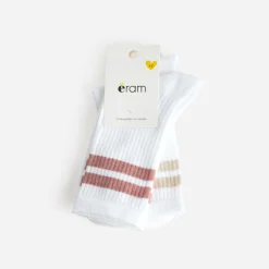 Chaussettes hautes hes à rayures^Eram Sale