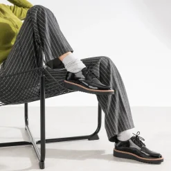 Chaussettes hautes écrues et grises^Eram