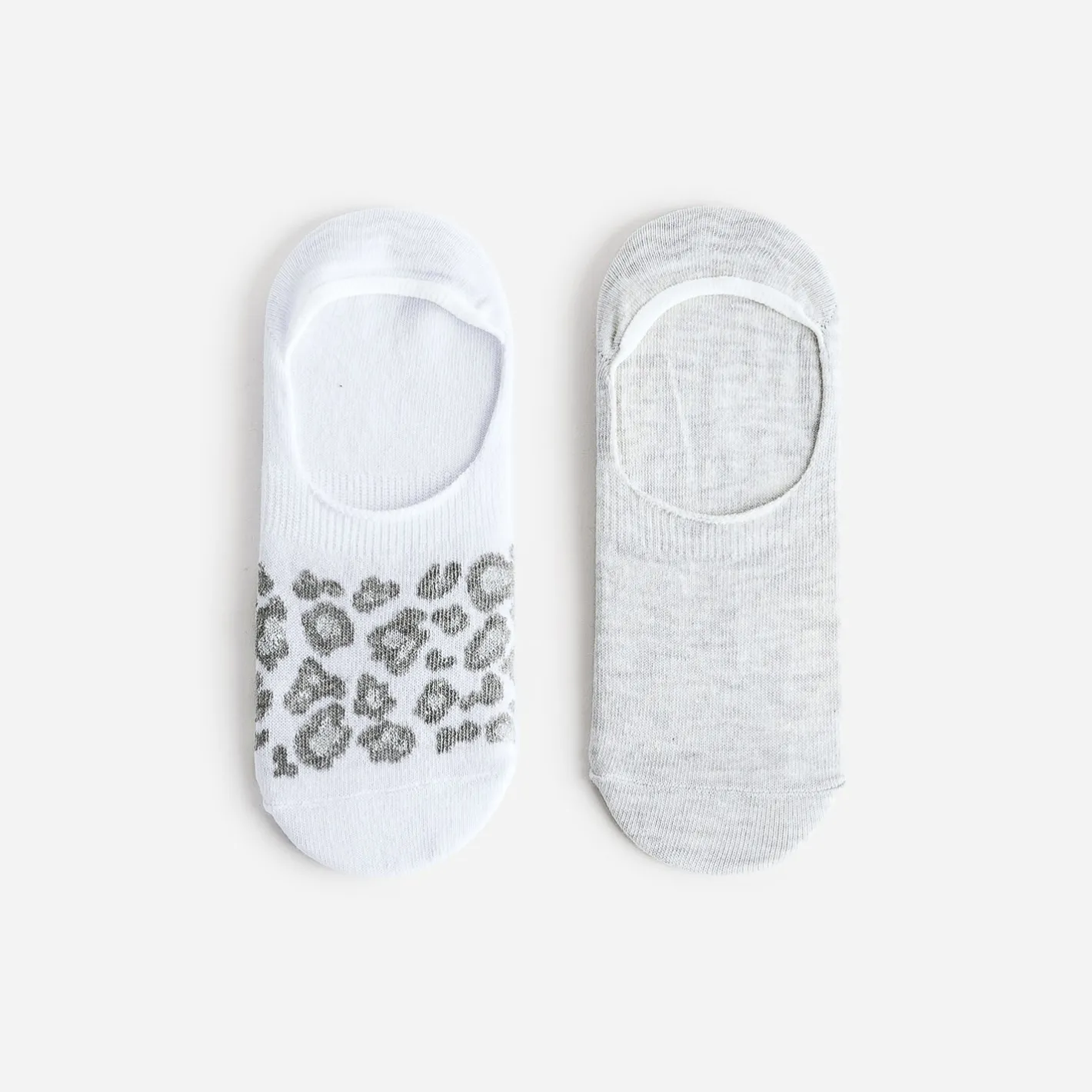 Chaussettes invisibles hes et grises^Eram