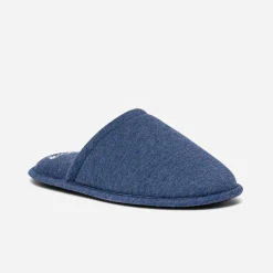 Chausson-mule bleu en textile^Eram Sale