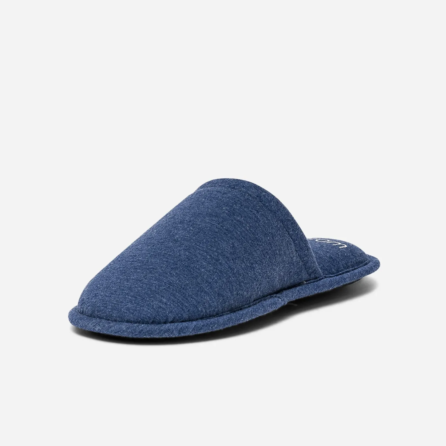 Chausson-mule bleu en textile^Eram Sale