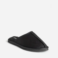 Chausson-mule JACK&JONES suédé fourré^Jack & Jones New