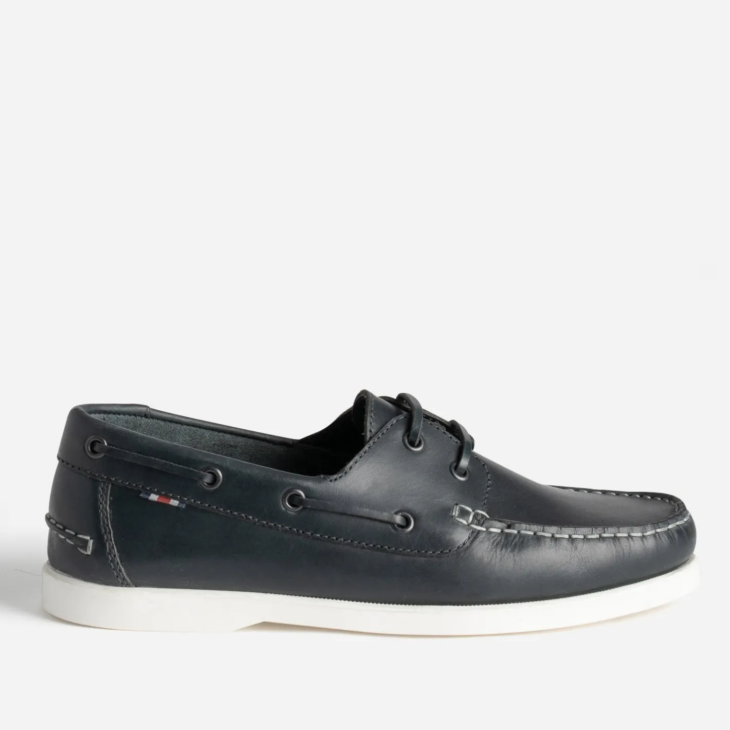 Chaussure-bateau en cuir^Eram Sale