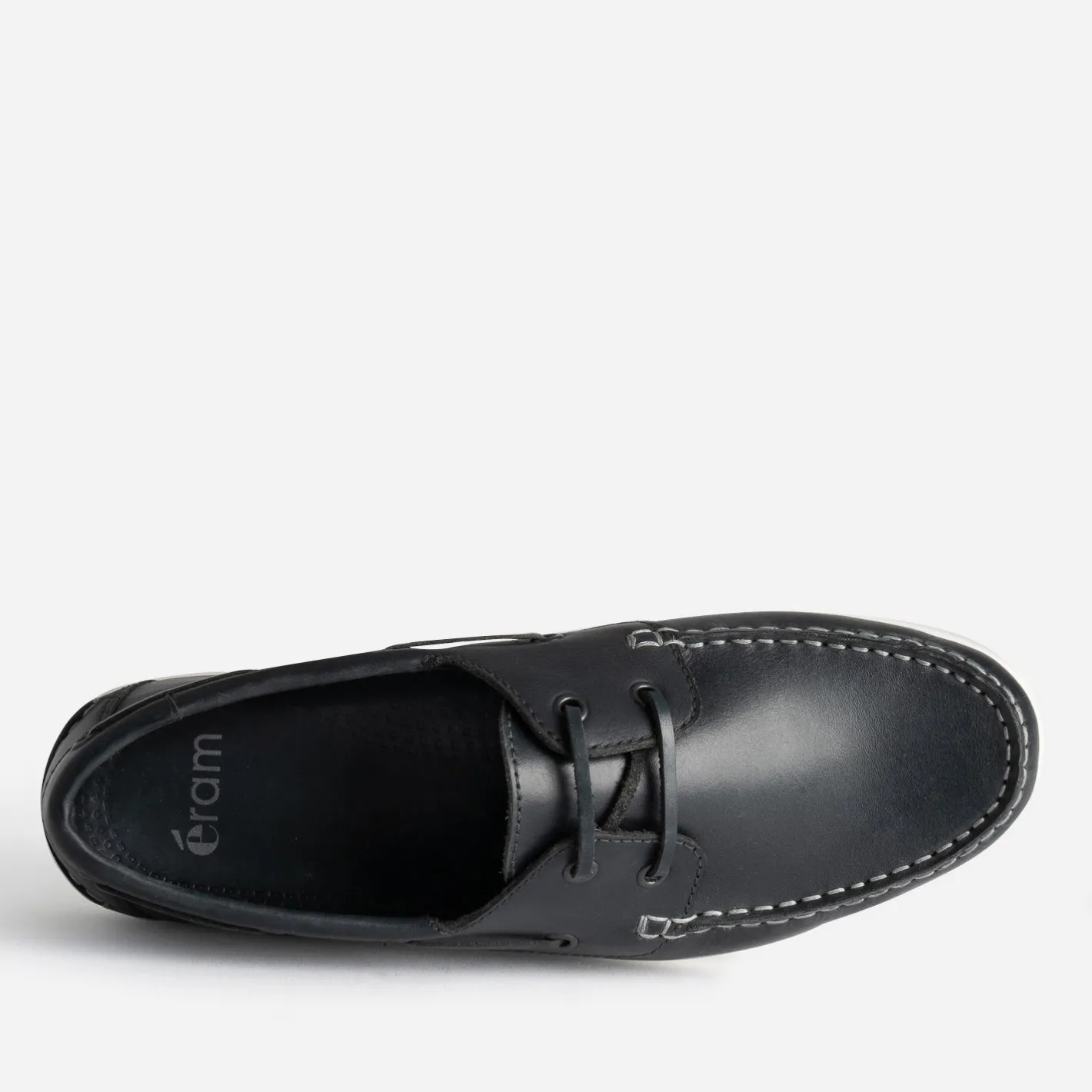 Chaussure-bateau en cuir^Eram Sale