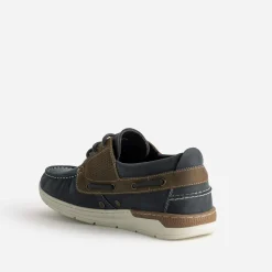 Chaussure-bateau et marron cuir^Tbs Sale
