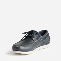 Chaussure-bateau en cuir^Tbs Sale