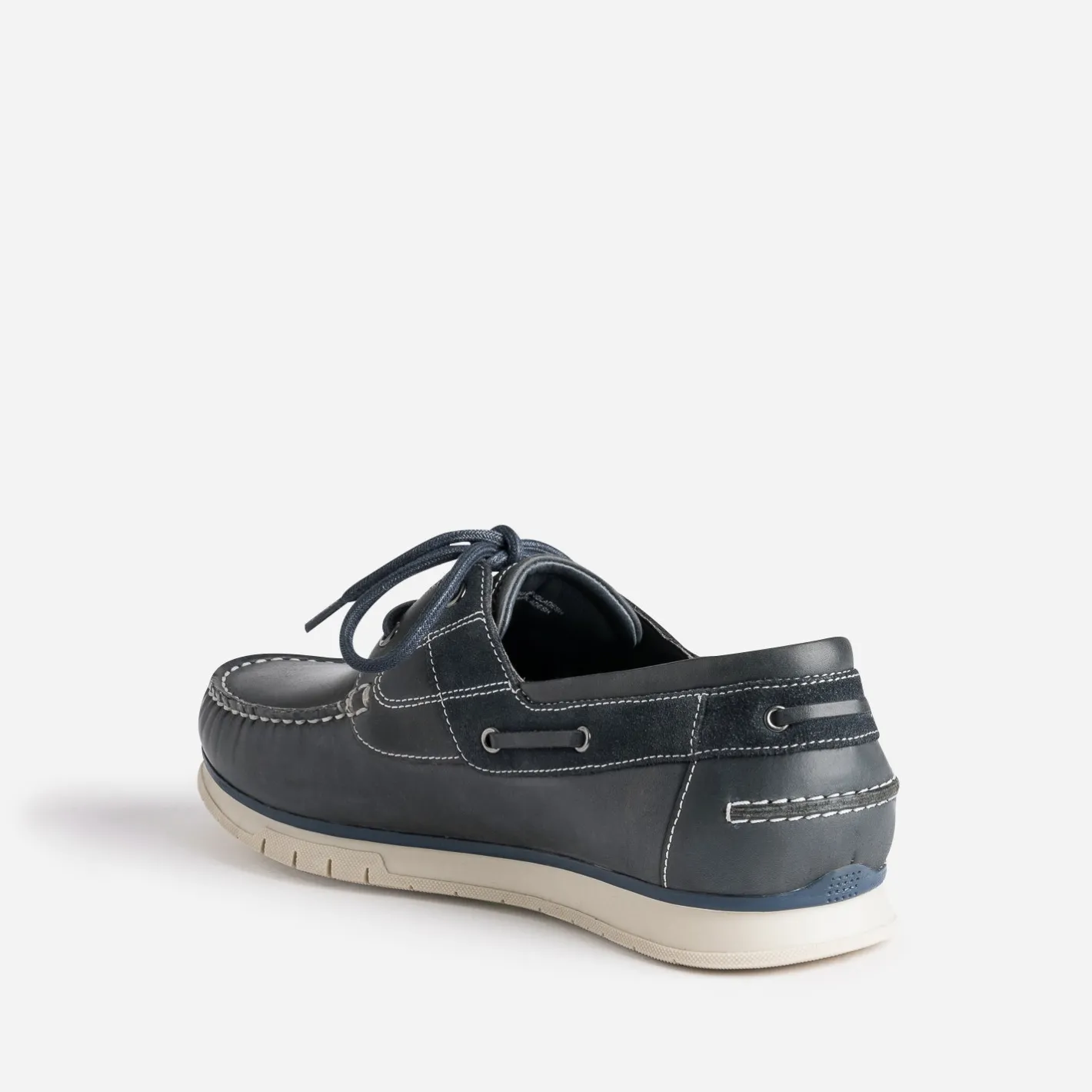 Chaussure-bateau en cuir^Tbs Sale
