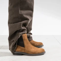 Chelsea boots cuir velours^Eram Best