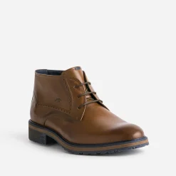 Chukka boots marron en cuir^Fluchos Best