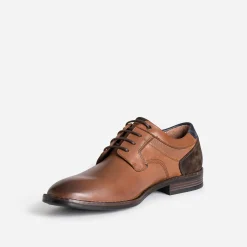 Derby camel cuir^Eram Discount