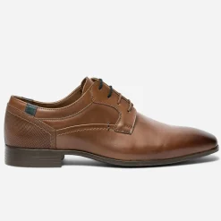 Derby camel en cuir éco-conçu^Eram Hot