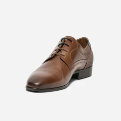Derby camel en cuir éco-conçu^Eram Hot