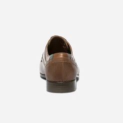 Derby camel en cuir éco-conçu^Eram Hot