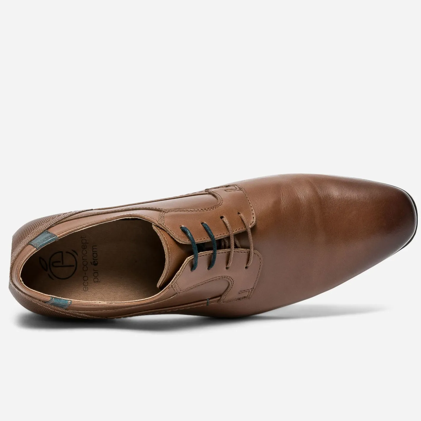 Derby camel en cuir éco-conçu^Eram Hot
