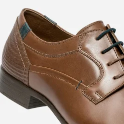 Derby camel en cuir éco-conçu^Eram Hot