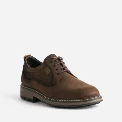 Derby confort en cuir nubuck^Fluchos Sale