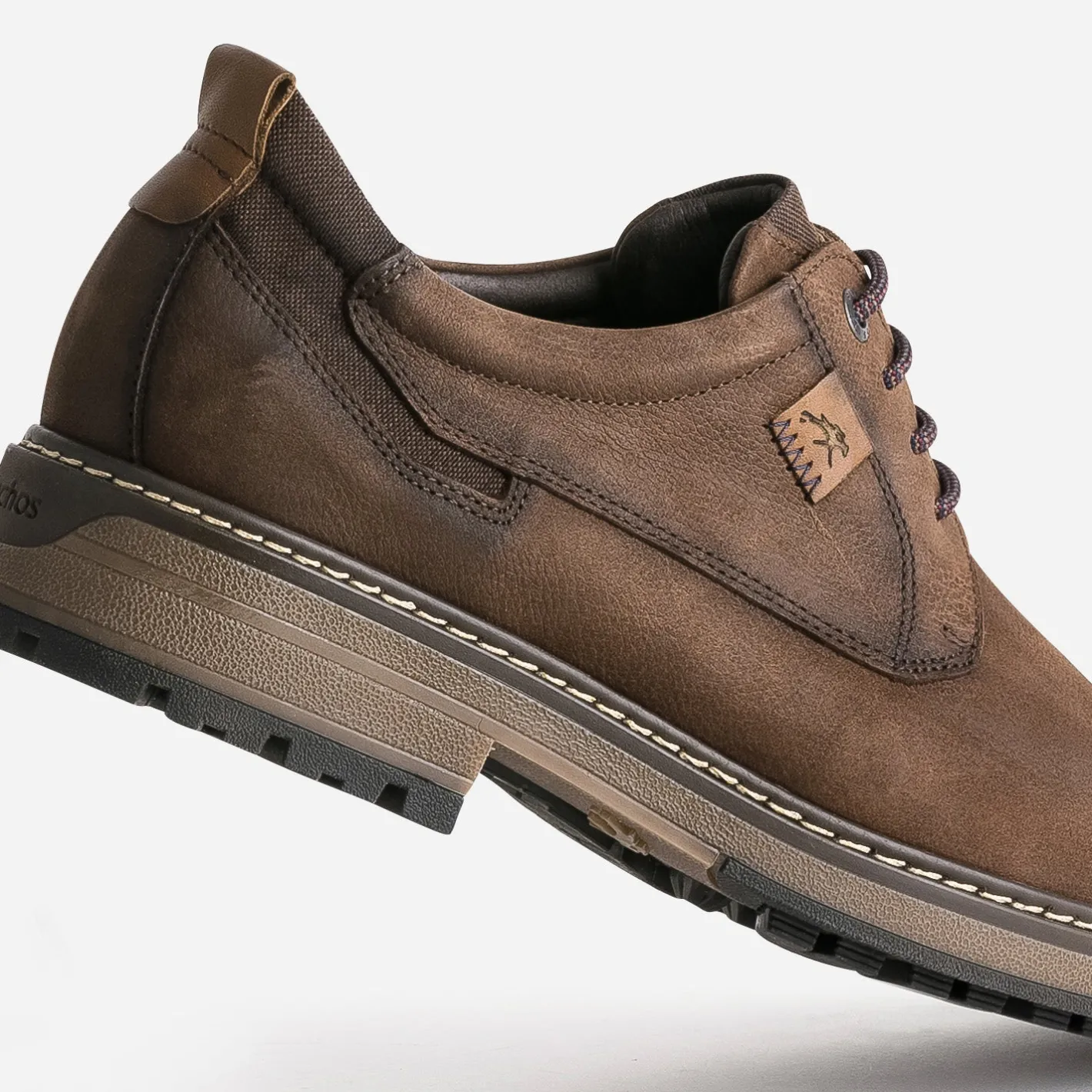 Derby confort en cuir nubuck^Fluchos Sale