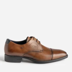 Derby cuir bout droit^Fluchos Outlet