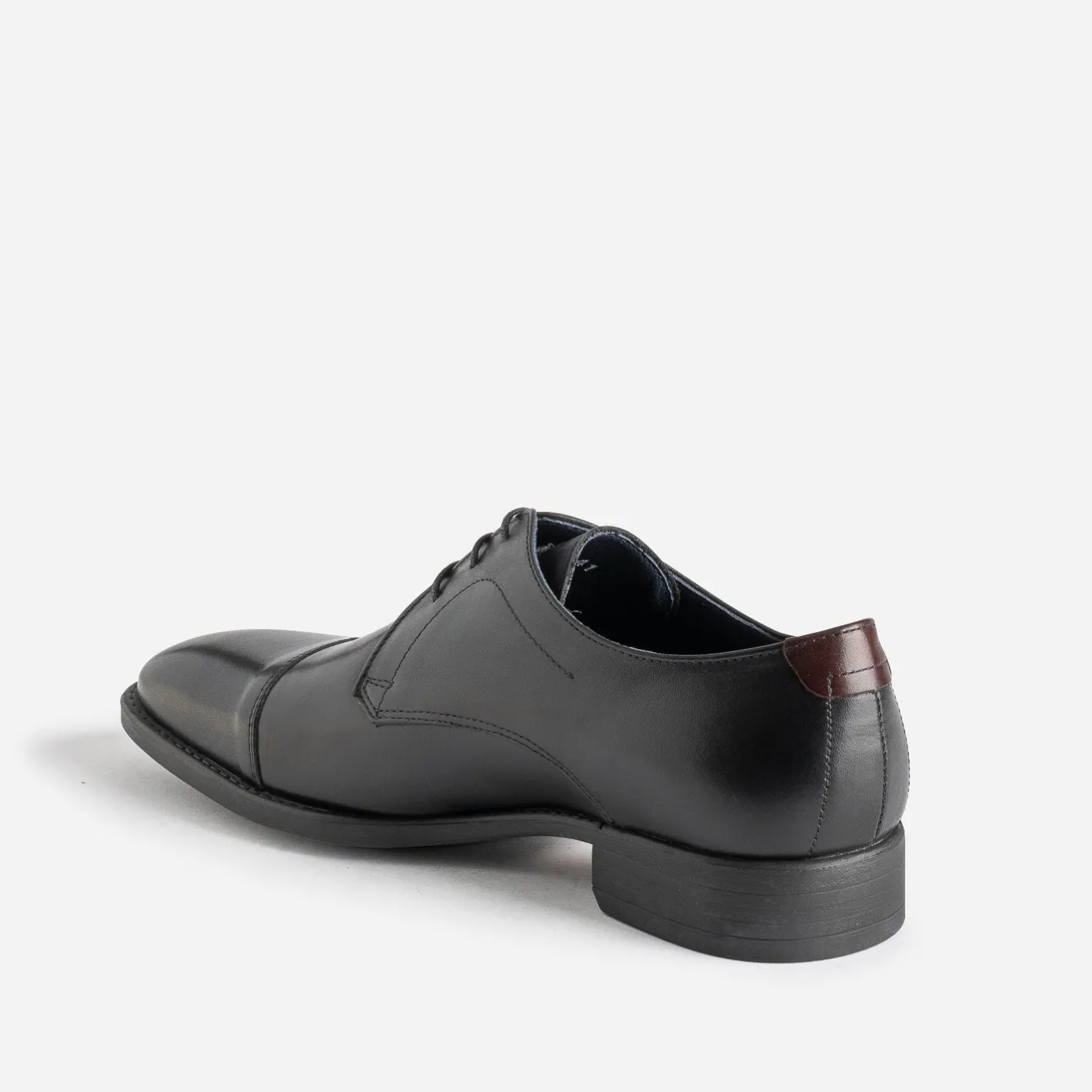 Derby cuir bout droit^Fluchos Clearance