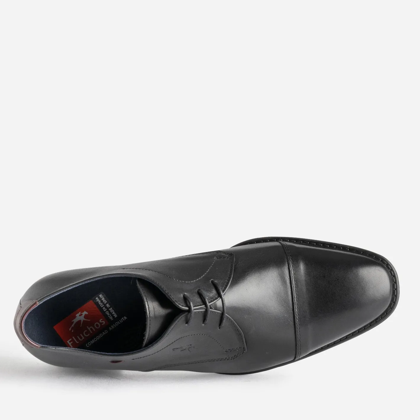 Derby cuir bout droit^Fluchos Clearance