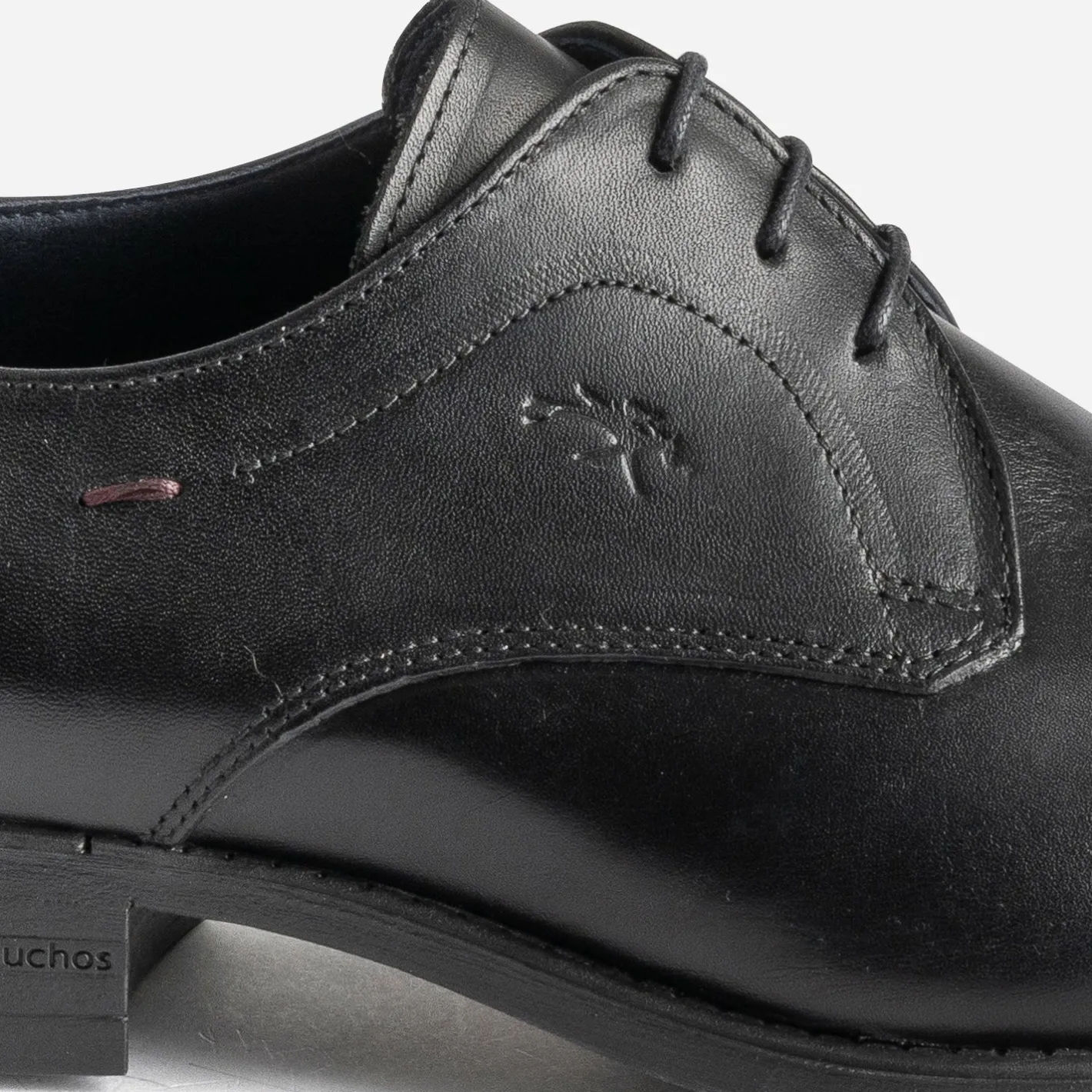 Derby cuir bout droit^Fluchos Clearance