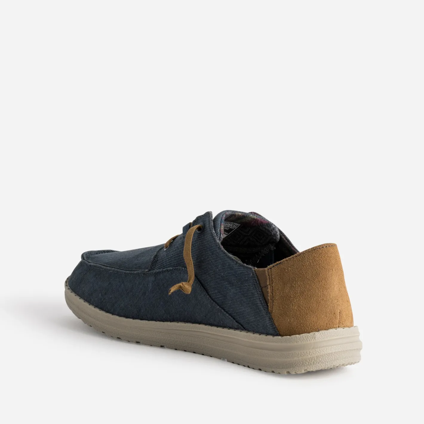 Derby toile et cuir velours^Skechers Hot